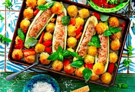 Krokante traybake